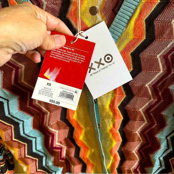 Missoni for Target Cardigan Size XS NWT - Picture 4 of 8